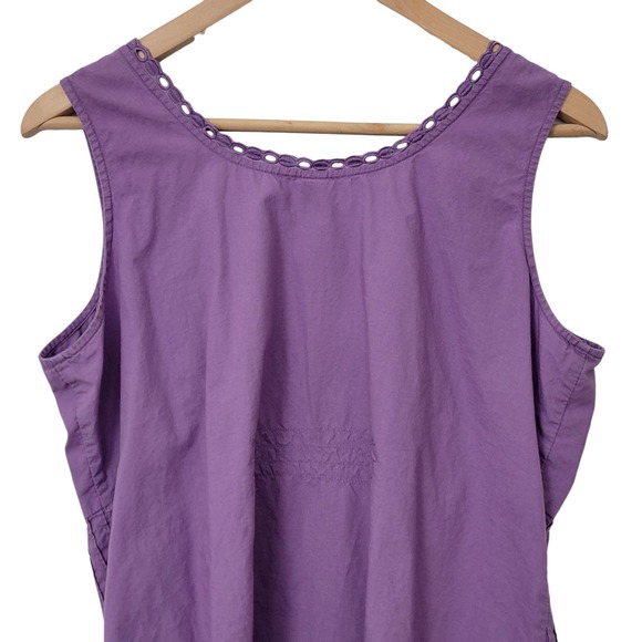 Vintage Y2K Babydoll Tank Top Large Button Front Coquette Fairy Grunge Soft Girl - Picture 6 of 11